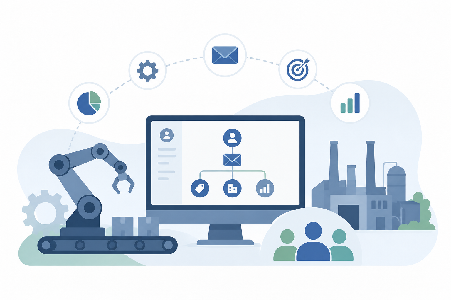Best Marketing Automation Tools for B2B Manufacturing and Industrial Machinery (2026) - Webcubator Technologies Labs blog